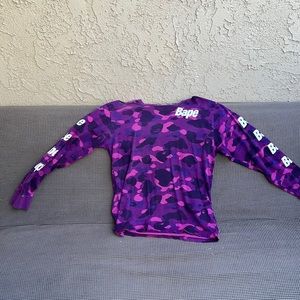 Bape long sleeve